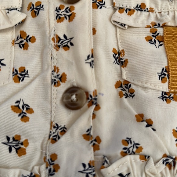 Little Lass Ivory Twill Hooded Jacket *NWT* - Picture 8 of 8